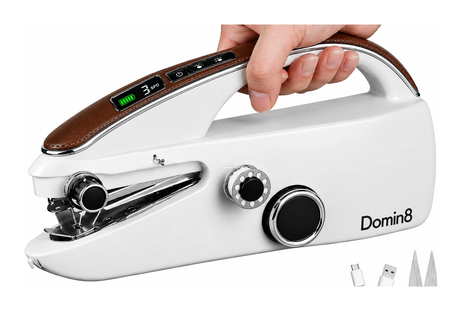 Domin8 Handheld Sewing Machine